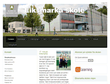 Tablet Screenshot of eiksmarkaskole.no
